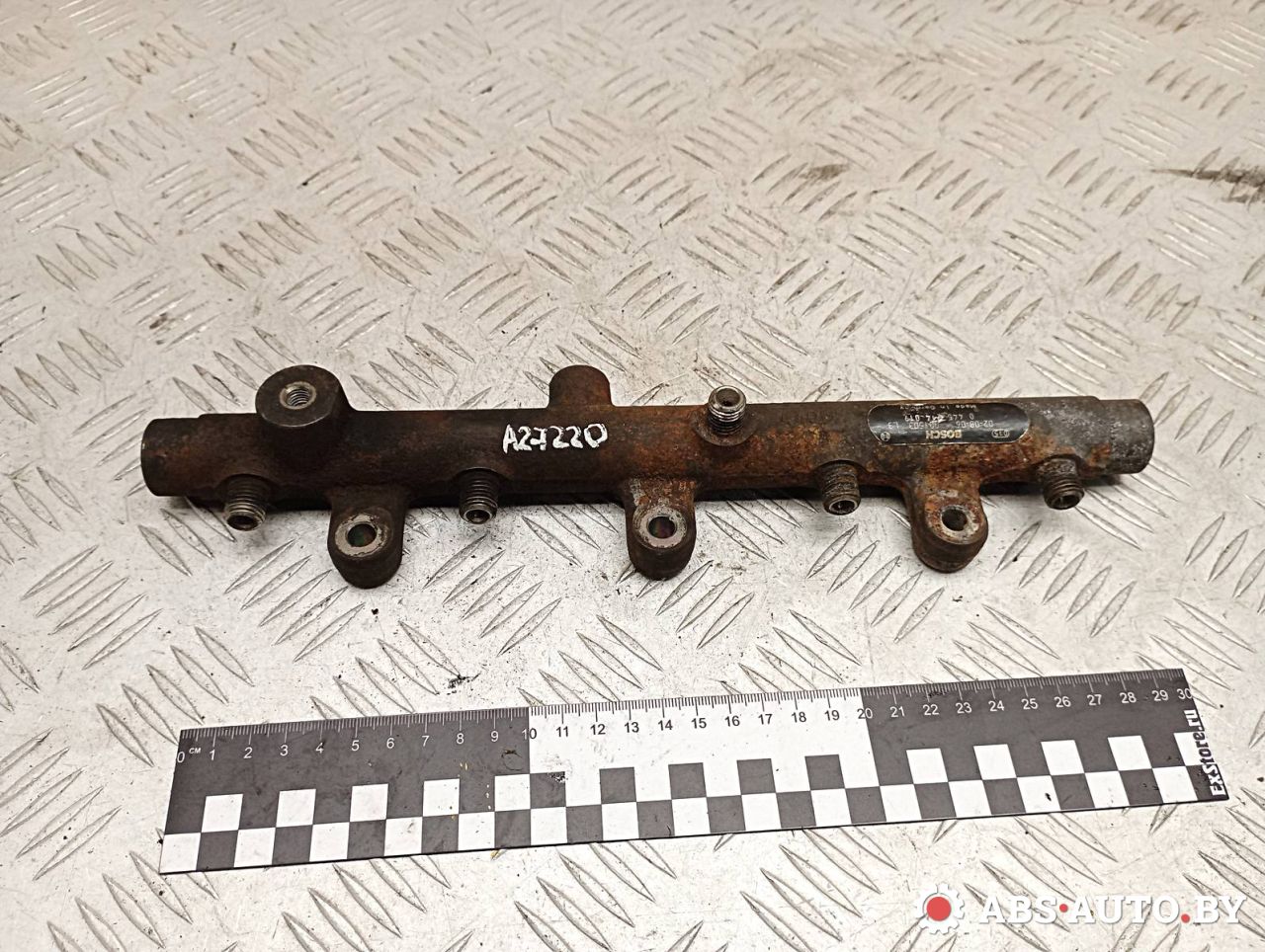 топливная рампа Citroen C5 1 поколение 2001, 2.0 л., дизель, АКПП, хетчбэк 5 дв., 0445214019 - фото №1