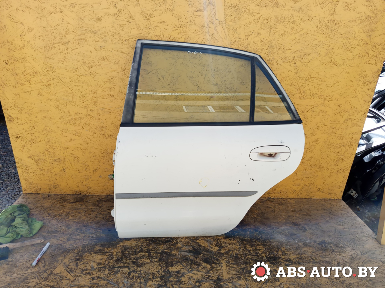 дверь задняя левая Mitsubishi Galant 7 поколение 1996 - фото №1
