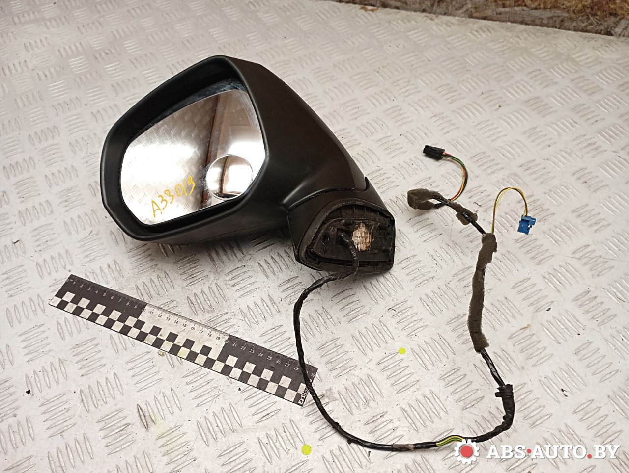 зеркало наружное левое Citroen C4 Picasso 1 поколение 2011, 1.6 л., 9HZ (DV6TED4), дизель, правый руль, E9024375, 96819905XT - фото №1