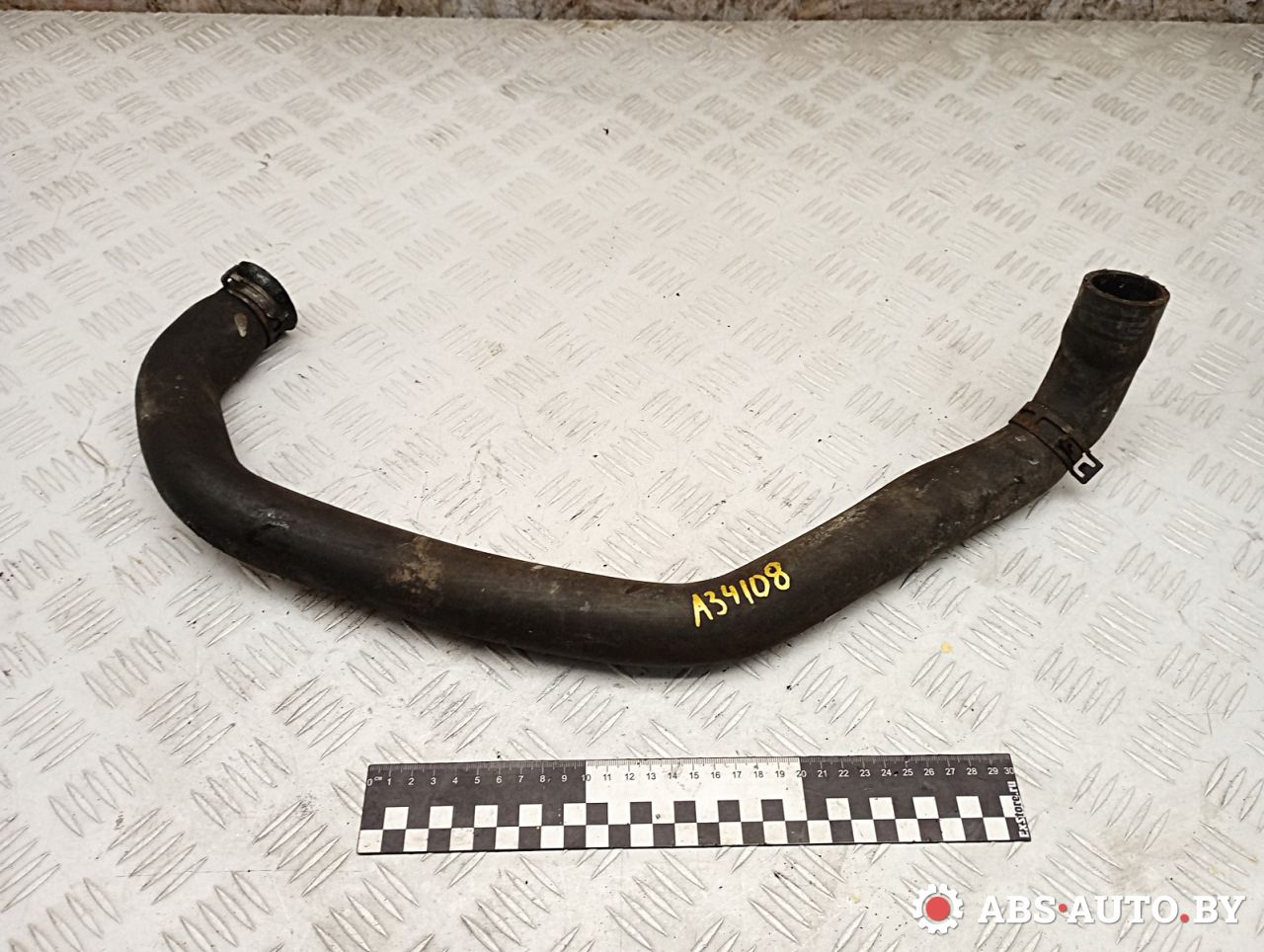 патрубок радиатора Nissan Qashqai 1 поколение 2008, 1.5 л., K9K 282, дизель, МКПП, правый руль, 21503JD500 - фото №1