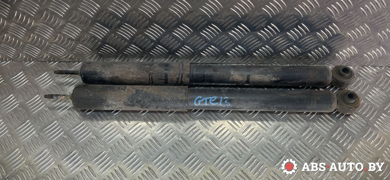 амортизатор задний Mitsubishi Pajero 3 поколение 2002, 3.2 л., дизель, МКПП, внедорожник 3 дв., MR554291 - фото №1