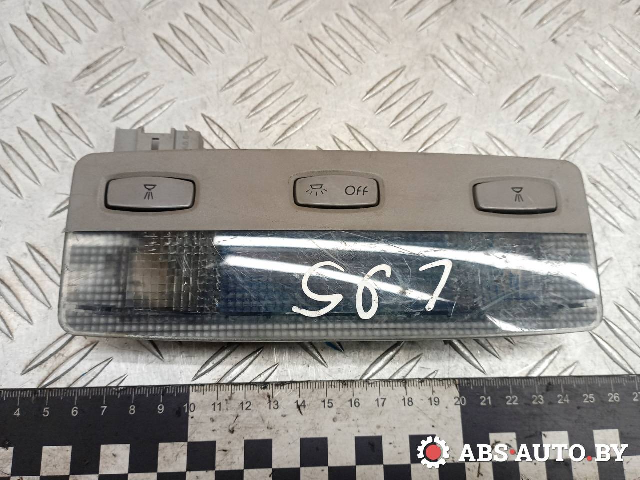 фонарь салона (плафон) Nissan Primera P12 2005, 2.2 л., дизель, МКПП, хетчбэк 5 дв., 26430AV700 - фото №1