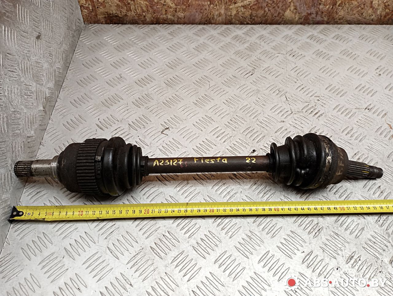 полуось передняя левая (приводной вал, ШРУС) Ford Fiesta 3 поколение 1995, 1.8 л., дизель, 5022283, 5022285, 5022287, 5026503, 5026505, 6779200, 89FX3220CA, 90FX3220BA, 90FX3220CA, R89FX3220BA, R89FX3220CA, R89FX3220DA, GDS18118 - фото №1