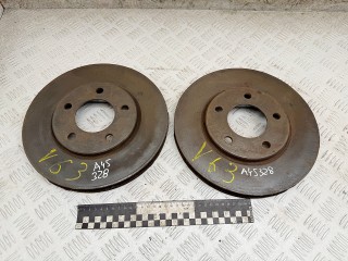 диск тормозной передний Chrysler Voyager 4 поколение [рестайлинг] 2006, 2.8 л., ENR, дизель, АКПП, 4721820AC, 4721820AF, 04721820AC, 04721820AF, 04721820AG, 05073069, 05073069AA, 4721820AG, 5019981AA, 5073069, 5073069AA, 5019981AB