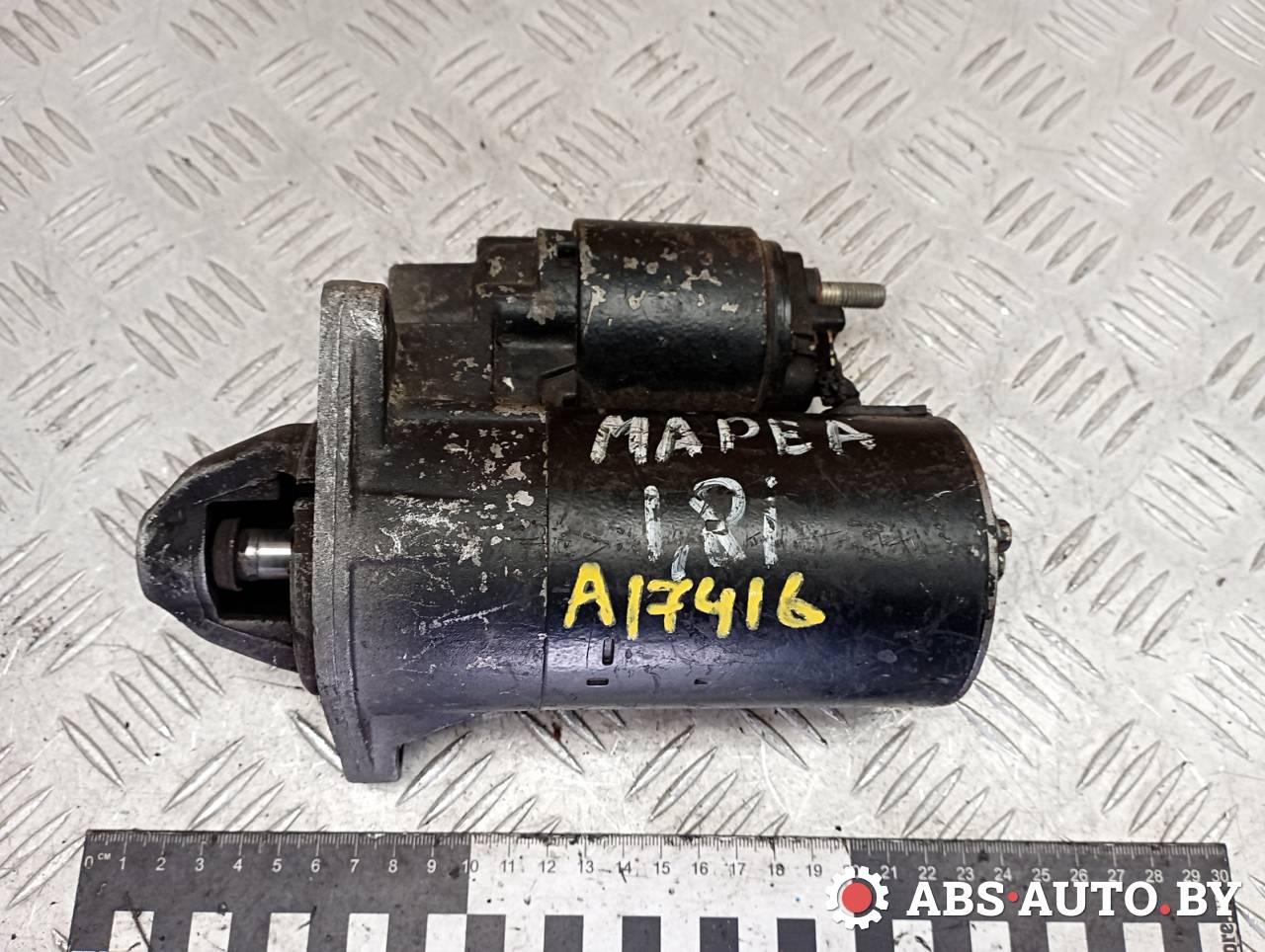 стартер Fiat Marea 1 поколение 2001, 1.8 л., бензин, 111685, 33071N, 0001107066, 0986017770, 0001107411, 0001107490, 0001107491, 1986S00681, CST10122AS, CST10122GS, DRS3288, 46406973, 46420106, 46442044, 46468696, 60813461, 71721328, 42017770, HCP1777, CS1053, 8EA737340001, 11139433, STB1053BA, STB1053CY, STB1053WL, LRS02071, STB1053RB, STB1053WA, STE1053RB, 458476, 2-3244-2W, 300N11181Z, 1005821914 - фото №1