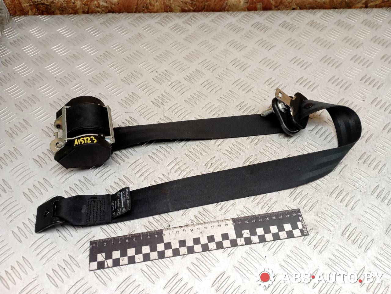 ремень безопасности Renault Grand Scenic 3 поколение 2011, 1.5 л., дизель, МКПП, правый руль, 888400028R, E20408291 - фото №1