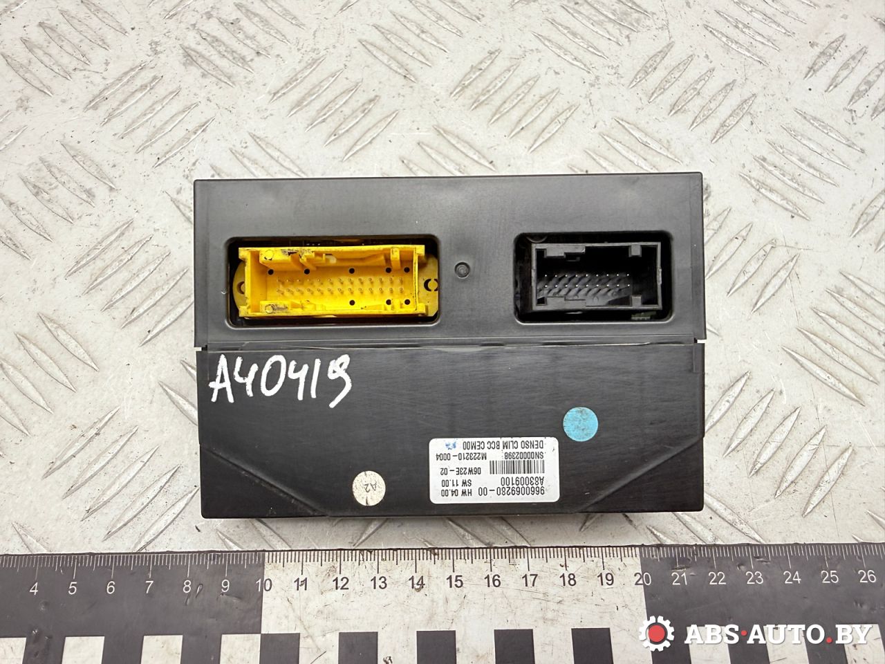 блок комфорта Citroen C4 Grand Picasso 1 поколение 2006, 1.8 л., 6FY (EW7A), бензин, МКПП, 9660069280 - фото №1