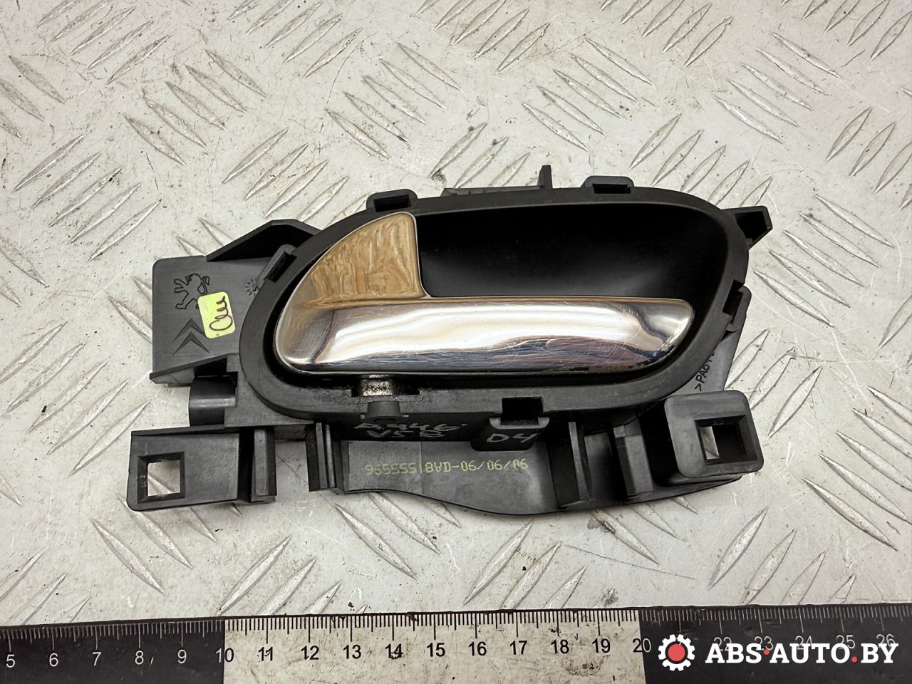 ручка внутренняя задняя левая Citroen C4 Grand Picasso 1 поколение 2006, 1.8 л., 6FY (EW7A), бензин, МКПП, 96555518VD - фото №1