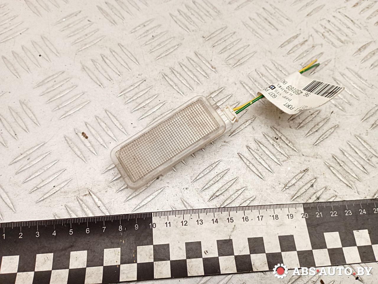 фонарь салона (плафон) Peugeot 607 1 поколение 2002, 2.2 л., 4HX (DW12TED4/FAP), дизель, седан, 9645816980 - фото №1