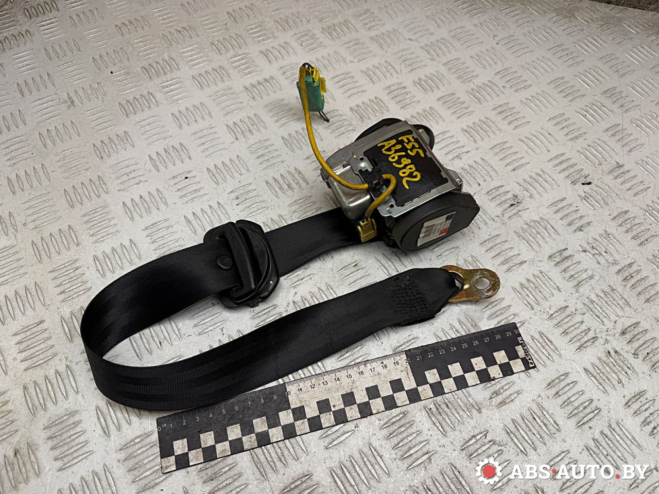 ремень безопасности Volkswagen Touareg 1 поколение 2006, 2.5 л., BAC, дизель, МКПП, внедорожник 5 дв., 7L0857805B, 560981701 - фото №1