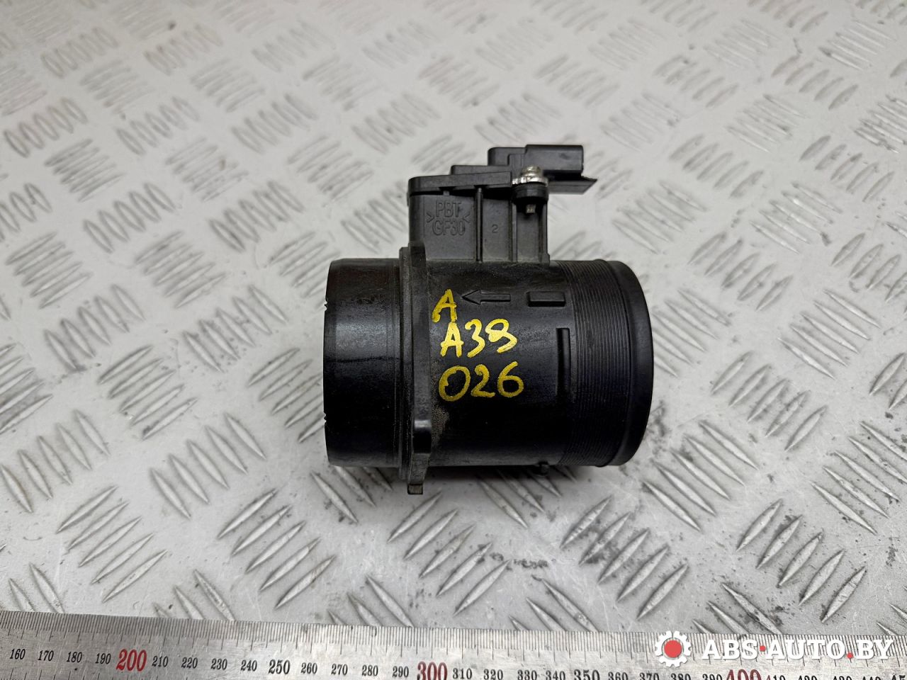 расходомер воздуха Peugeot 3008 1 поколение 2011, 2.0 л., RHH (DW10CTED4), дизель, робот, 9662635680, AFH6038, 1920QV - фото №1