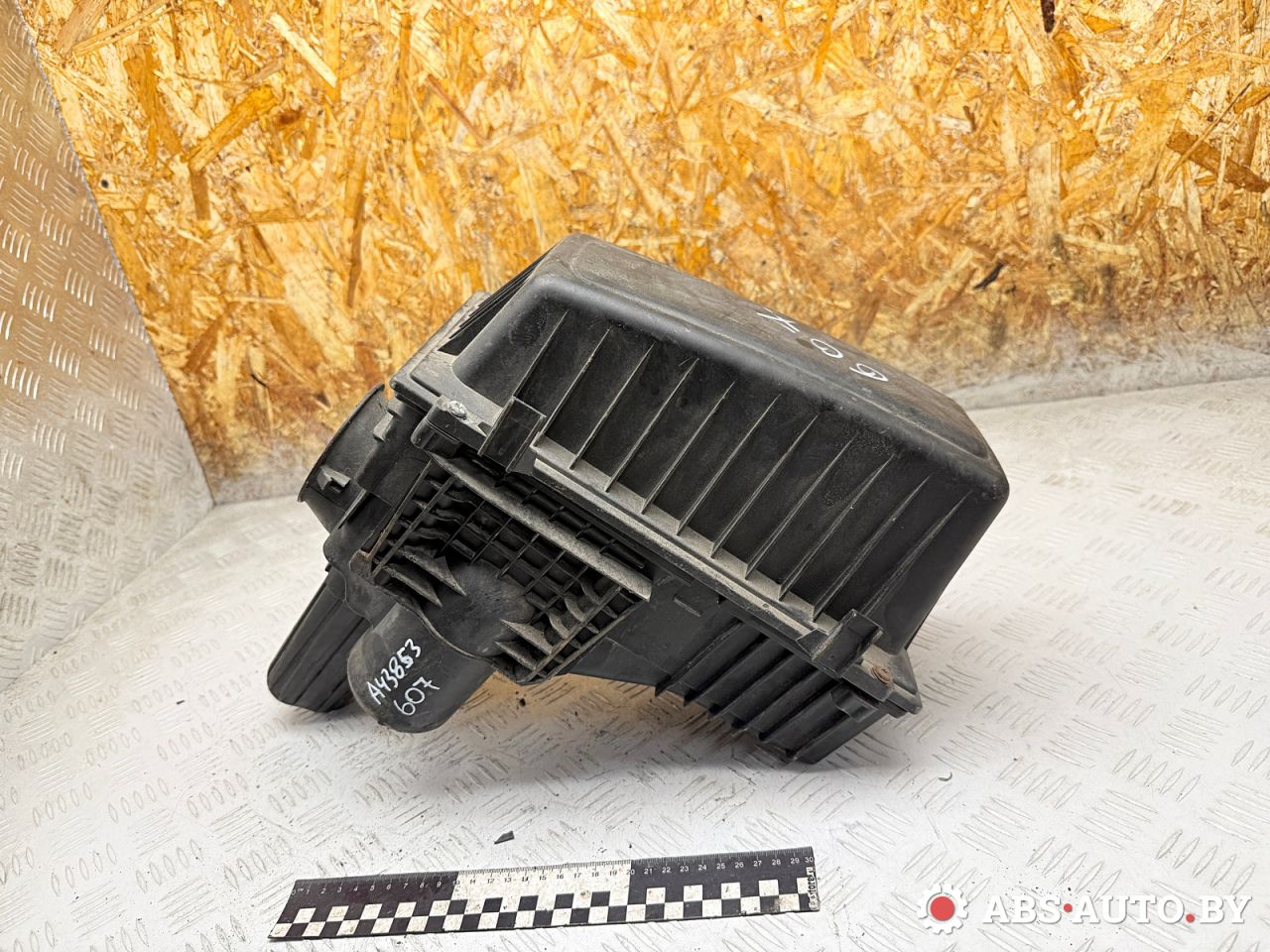 корпус воздушного фильтра Peugeot 607 1 поколение 2002, 2.2 л., 3FZ (EW12J4), бензин, МКПП, седан, 9636499980, 9628048480, 98031100, 98031110 - фото №1