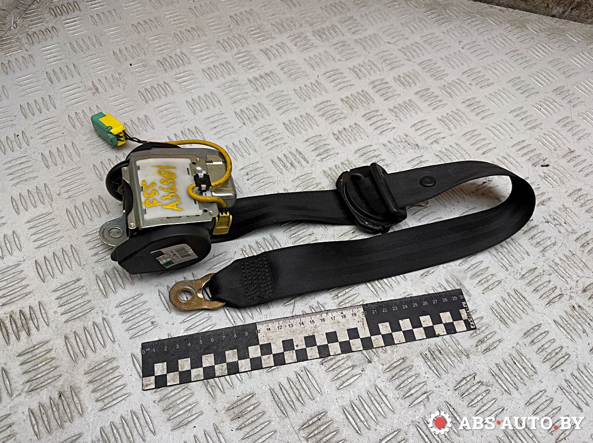 ремень безопасности Volkswagen Touareg 1 поколение 2006, 2.5 л., BAC, дизель, МКПП, внедорожник 5 дв., 7L0857806B, 560981801 - фото №1