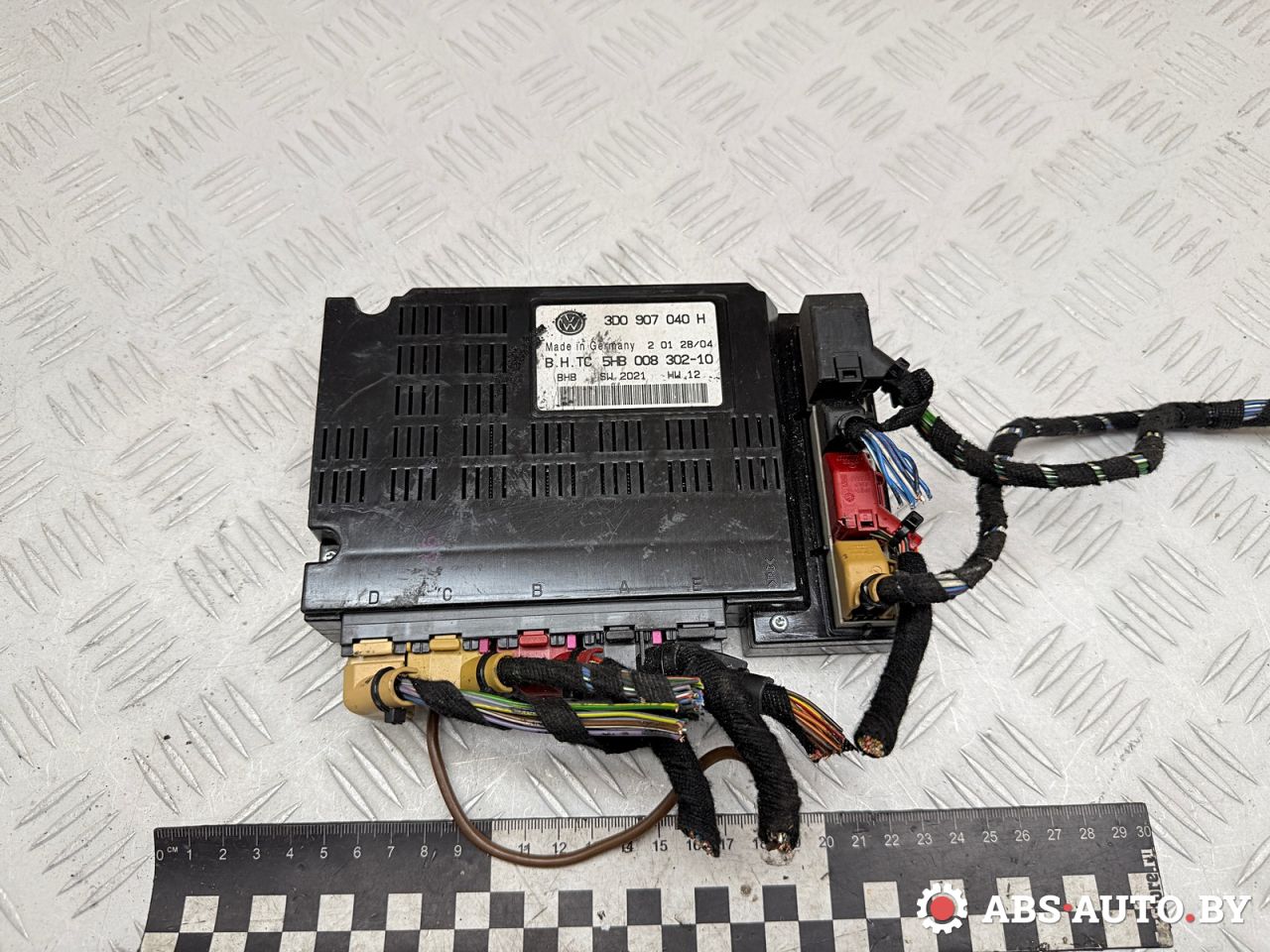 блок управления печки / климат-контроля Volkswagen Phaeton 1 поколение 2006, 3.2 л., бензин, АКПП, 3D0907040H, 5HB00830210 - фото №1