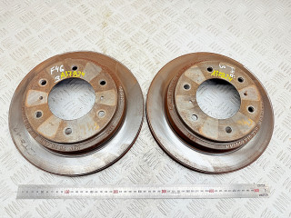 диск тормозной задний Mitsubishi Pajero 3 поколение 2002, 3.2 л., дизель, МКПП, внедорожник 3 дв., MR418067