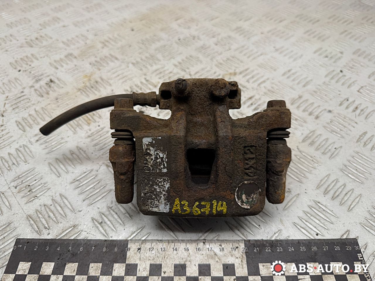 суппорт задний левый Peugeot 4007 1 поколение 2011, 2.2 л., 4HN (DW12MTED4), дизель, МКПП, внедорожник 5 дв., правый руль, 24338117115, 0986134416, BNZ1036ZP, BNZ1036ZW, MN116309, 4400V1, BCN865, 561N10133Z - фото №1