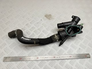 корпус термостата Peugeot 3008 1 поколение 2011, 2.0 л., RHH (DW10CTED4), дизель, робот, 9682141580, 9681777880