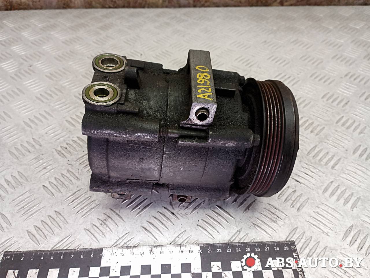 компрессор кондиционера Ford Mondeo 2 поколение 1998, 1.8 л., дизель, XS7H19D629CA, 97BW19D629CB, 1018496, 1035432, 1052024, 1058052, 1406035, 6742255, 6866403, 7058039, 93BW19D629EA, 94BW19D629CA, 94BW19D629CB, 96BW19D629CA, 97BV19D629CB, 97BW19D629CA, R94BW19D629CB, R96BW19D629CA, R97BW19D629CA, XM2H19G629BA, 8FK351113711, 240223, 699548 - фото №1