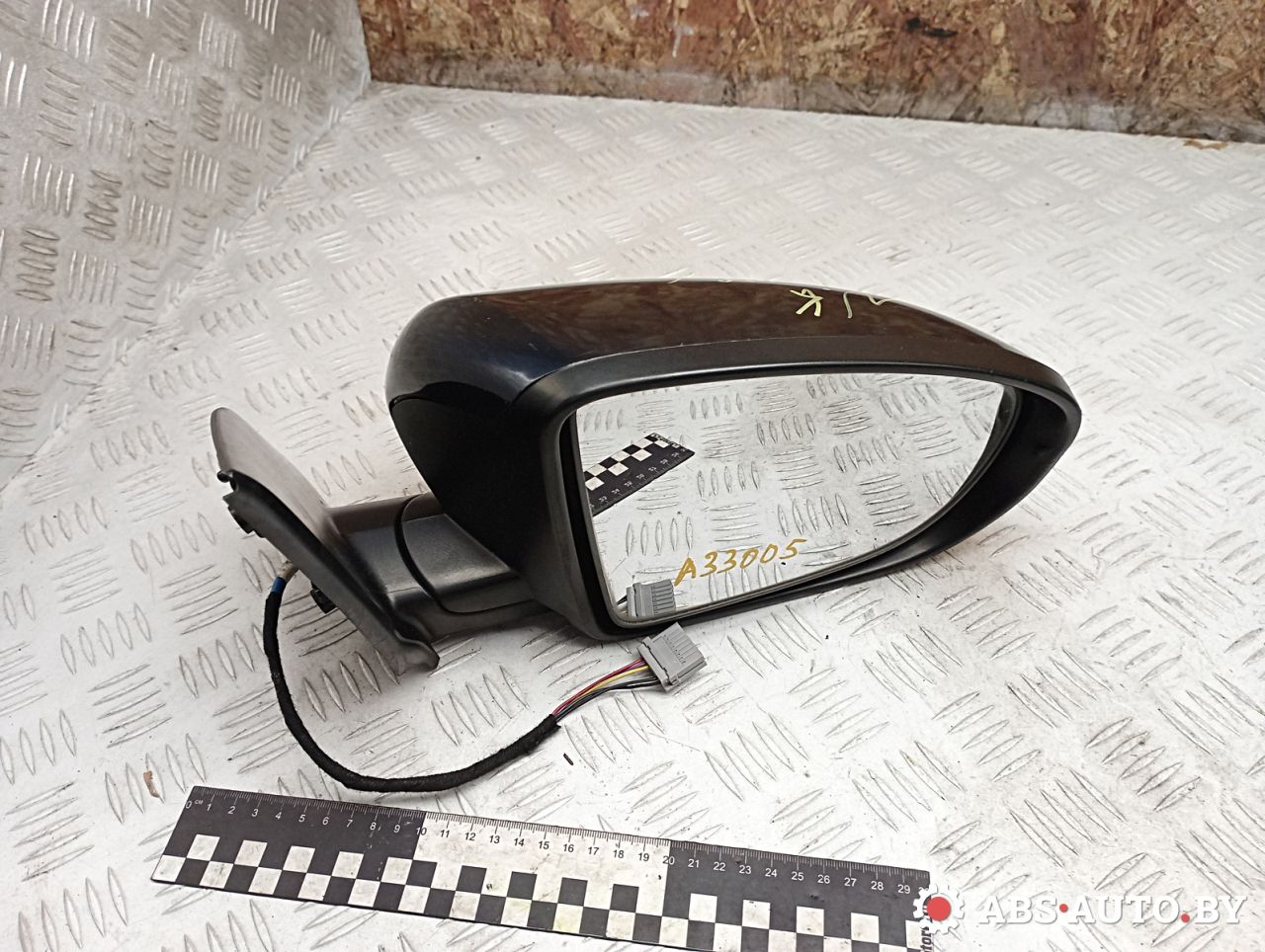 зеркало наружное правое Nissan Qashqai 1 поколение 2008, 1.5 л., K9K 282, дизель, МКПП, правый руль, E11026202 - фото №1