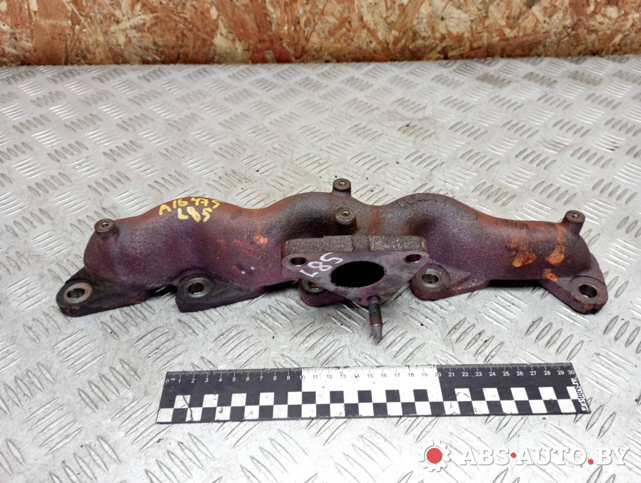 коллектор выпускной Nissan Primera P12 2006, 2.2 л., дизель, МКПП, хетчбэк 5 дв., AW400, 14004AW400 - фото №1