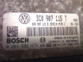 блок управления двигателем Volkswagen Passat B6 2007, 2.0 л., BWA, бензин, МКПП, седан, 3C0907115T, 8P0907115B, 0261S02474 - фото №5