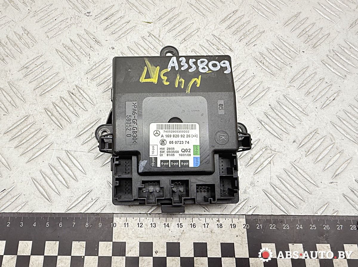 модуль управления двери Mercedes-Benz A W169 2 поколение (2004-2008) 2008, 2.0 л., OM 640.942, дизель, МКПП, хетчбэк 5 дв., правый руль, A1698209226, 05072374 - фото №1