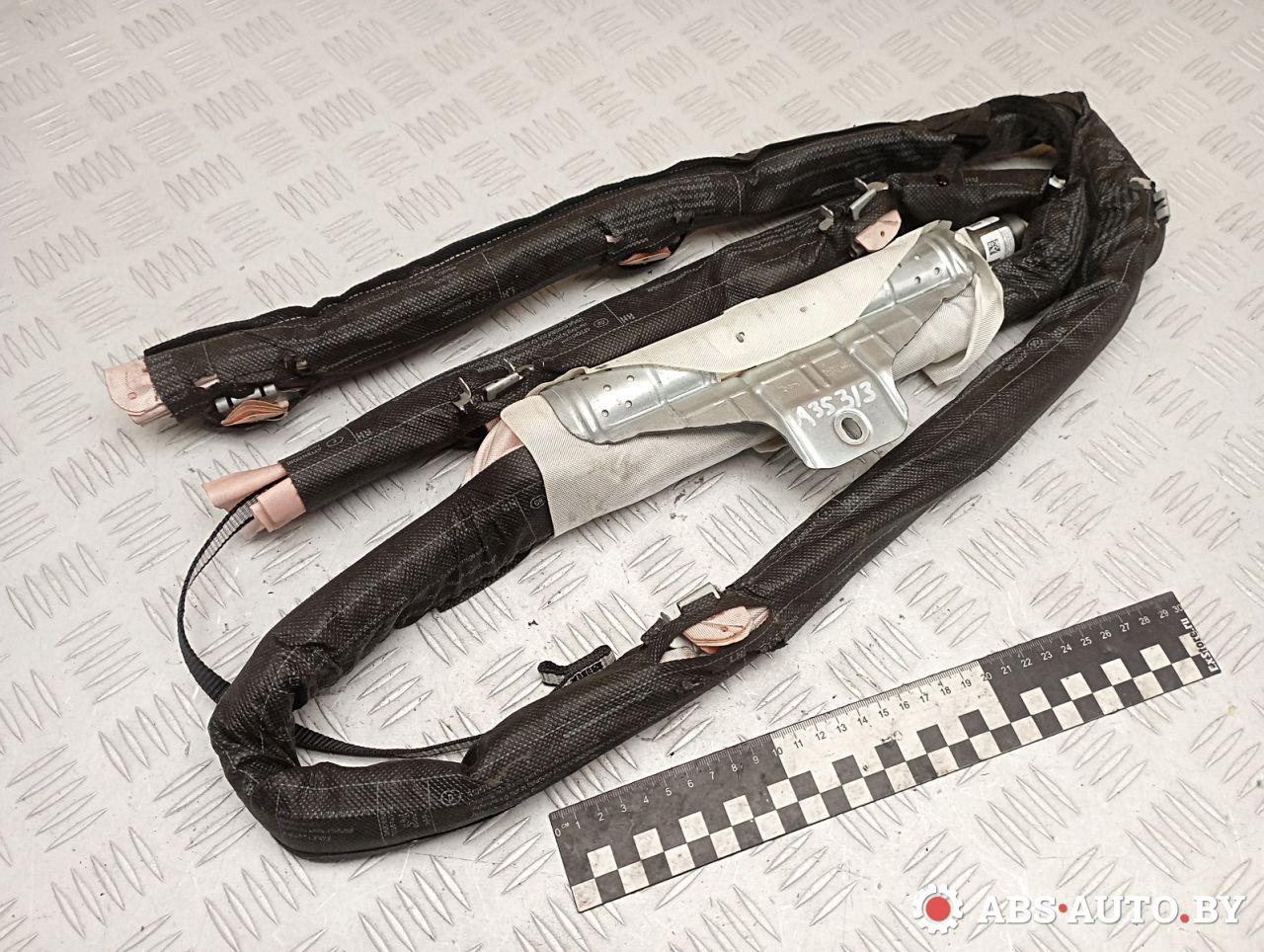 подушка безопасности боковая (шторка) Peugeot 5008 1 поколение 2013, 1.6 л., дизель, робот, правый руль, 9801665780, 34147461A - фото №1