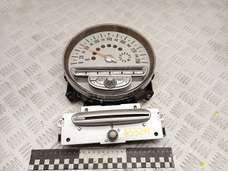 щиток приборов (приборная панель) Mini Cooper 2 поколение 2010, 1.6 л., N16 B16 A, бензин, кабриолет, правый руль, 67379411, 9189504, 62116977077