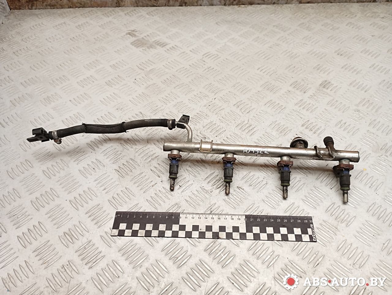 топливная рампа Mercedes-Benz A W169 2 поколение (2004-2008) 2005, 1.5 л., M 266.920, бензин, МКПП, хетчбэк 5 дв., правый руль, A2660700395, A2660700595, A0000788749 - фото №1