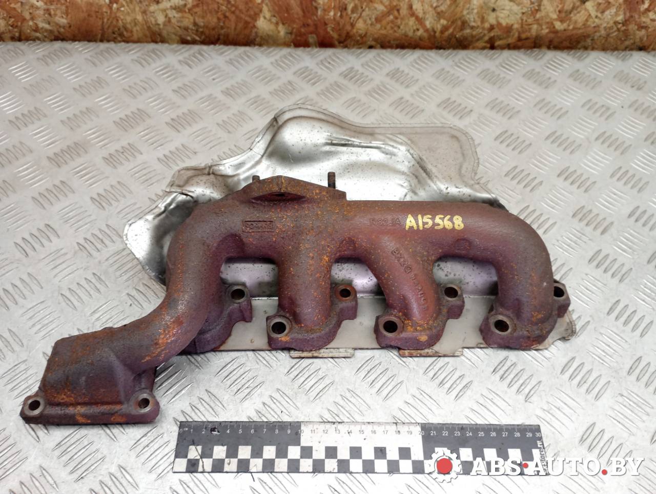 коллектор выпускной Ford Transit Custom 1 поколение 2017, 2.2 л., дизель, МКПП, BK2Q9430CB, BK2Q9448BA - фото №1