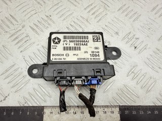 блок управления парктрониками Jeep Cherokee 5 поколение 2016, 2.0 л., EBT, дизель, АКПП, внедорожник 5 дв., 56038998AI, 19224AE, 0263004791