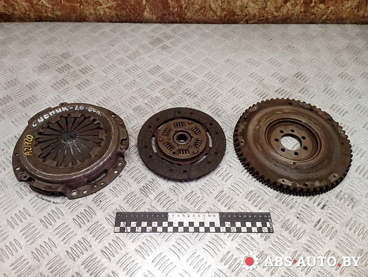 комплект сцепления Renault Scenic 1 поколение 1998, 1.6 л., бензин, 7700598735, 7700869903 - фото №1