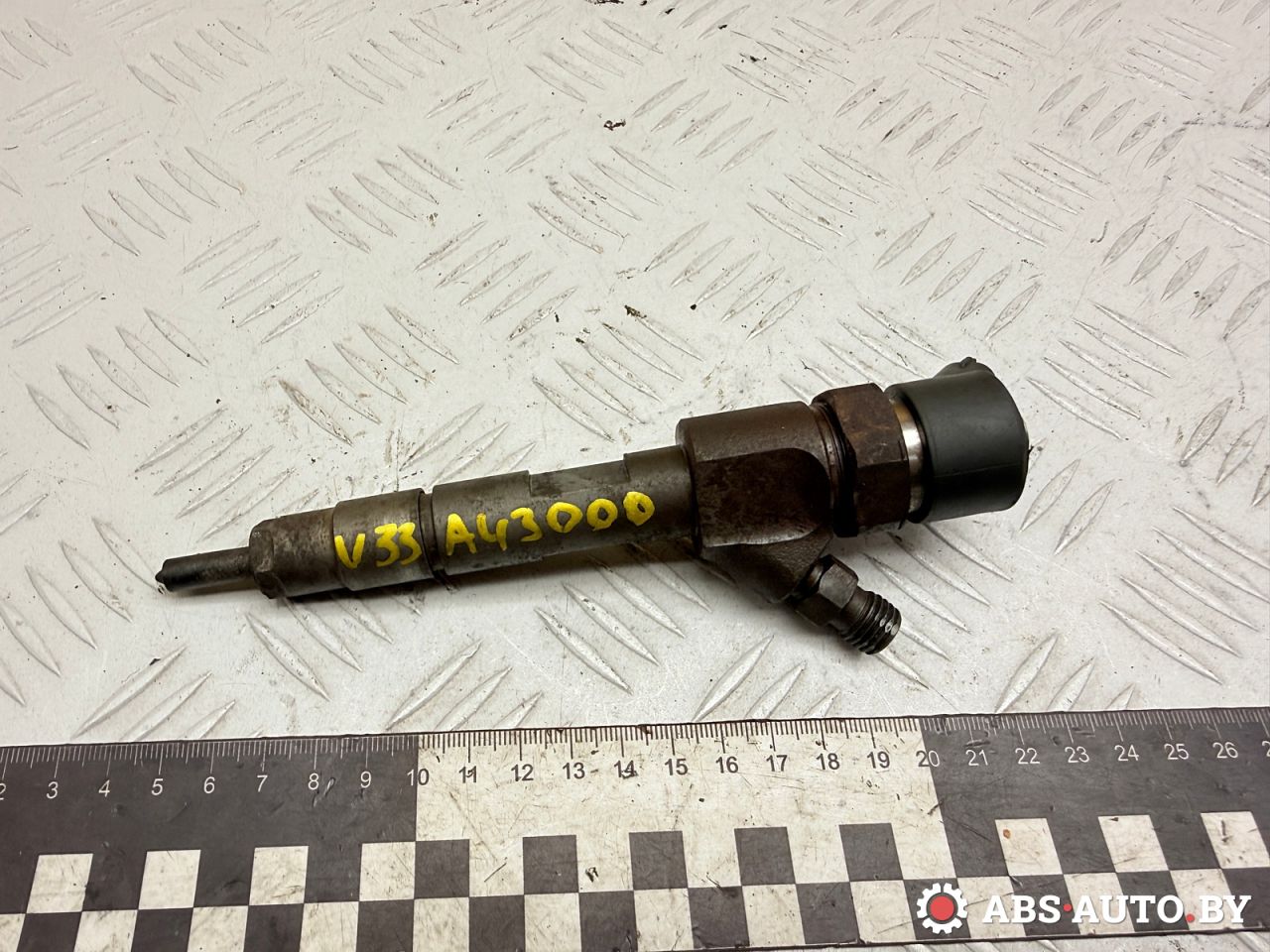 форсунка Renault Scenic RX4 1 поколение 2002, 1.9 л., F9Q 740, дизель, МКПП, полный привод, 7700111014, 0445110021, 0445110056, 0445110146, 0986435007, 0986435087, 7700107154, 7700107165, 8200212715, 8200238528, 91160179, 93169139, 93183595 - фото №1