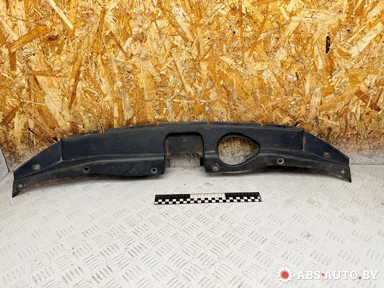 планка под капот Hyundai Santa Fe 2 поколение (CM) 2006, 2.2 л., D4EB, дизель, МКПП, внедорожник 5 дв., 863532B000 - фото №1