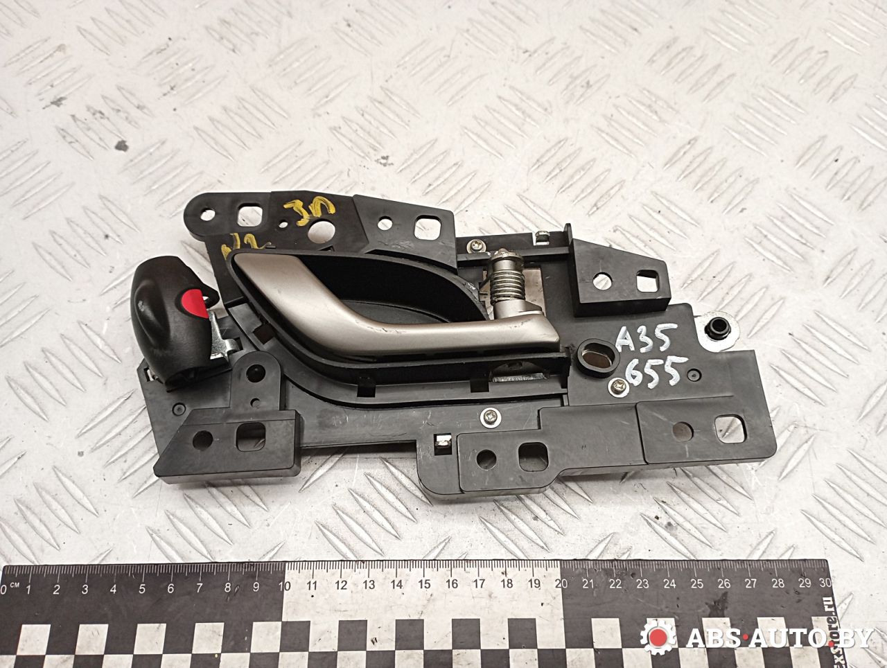 ручка внутренняя задняя правая Honda Civic 8 поколение 2008, 2.2 л., N22A2, дизель, МКПП, хетчбэк 5 дв., правый руль, 72620SMGE01ZA - фото №1