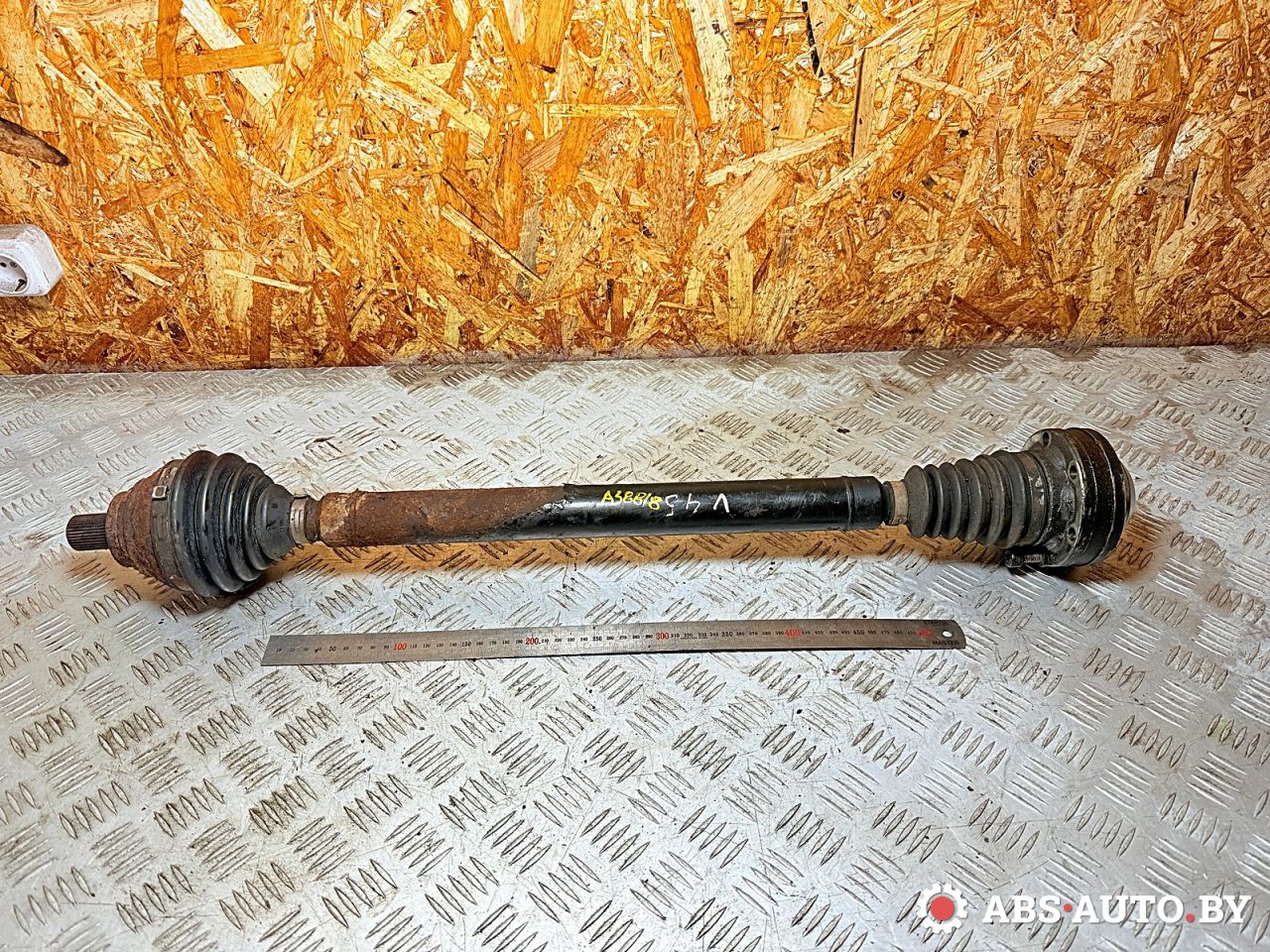 полуось передняя правая (приводной вал, ШРУС) Skoda Octavia 2 поколение (A5) 2006, 1.9 л., BXE, дизель, МКПП, универсал, 1K0407272FR, 1K0407452DX, 1K0407454BX, 2K0407272F, 1K0407272CC, 1K0407272GM, 1K0407452GX, 1K0407272GK, 1K0407272EC, 1K0407272DN, 1K0407456CX, 1Q0407272X, 1Q0407272 - фото №1