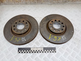 диск тормозной передний Audi A6 4B/C5 2000, 2.5 л., AKE, дизель, МКПП, полный привод, 3B0615301B, 4B0615301A, 8D0615301J, 8E0615301R