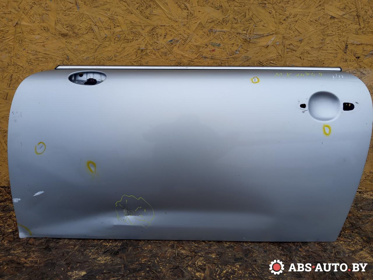 дверь передняя левая Mini Cooper 2 поколение 2010, 1.6 л., N16 B16 A, бензин, кабриолет, правый руль - фото №1