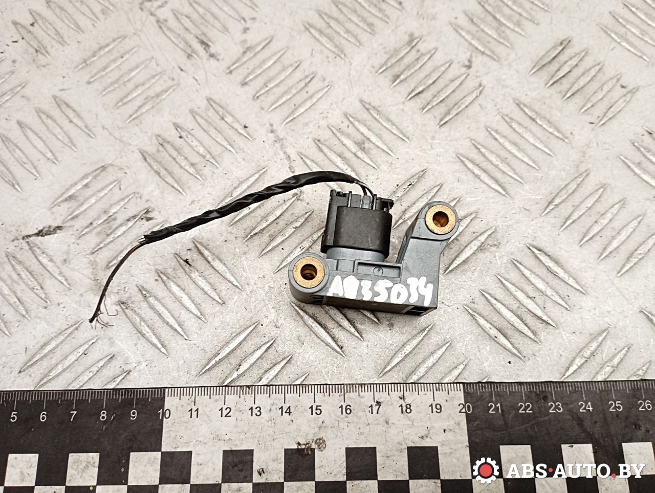 датчик удара Mini Cooper 2 поколение 2010, 1.6 л., N16 B16 A, бензин, кабриолет, правый руль, 9159314, 65779159314 - фото №1