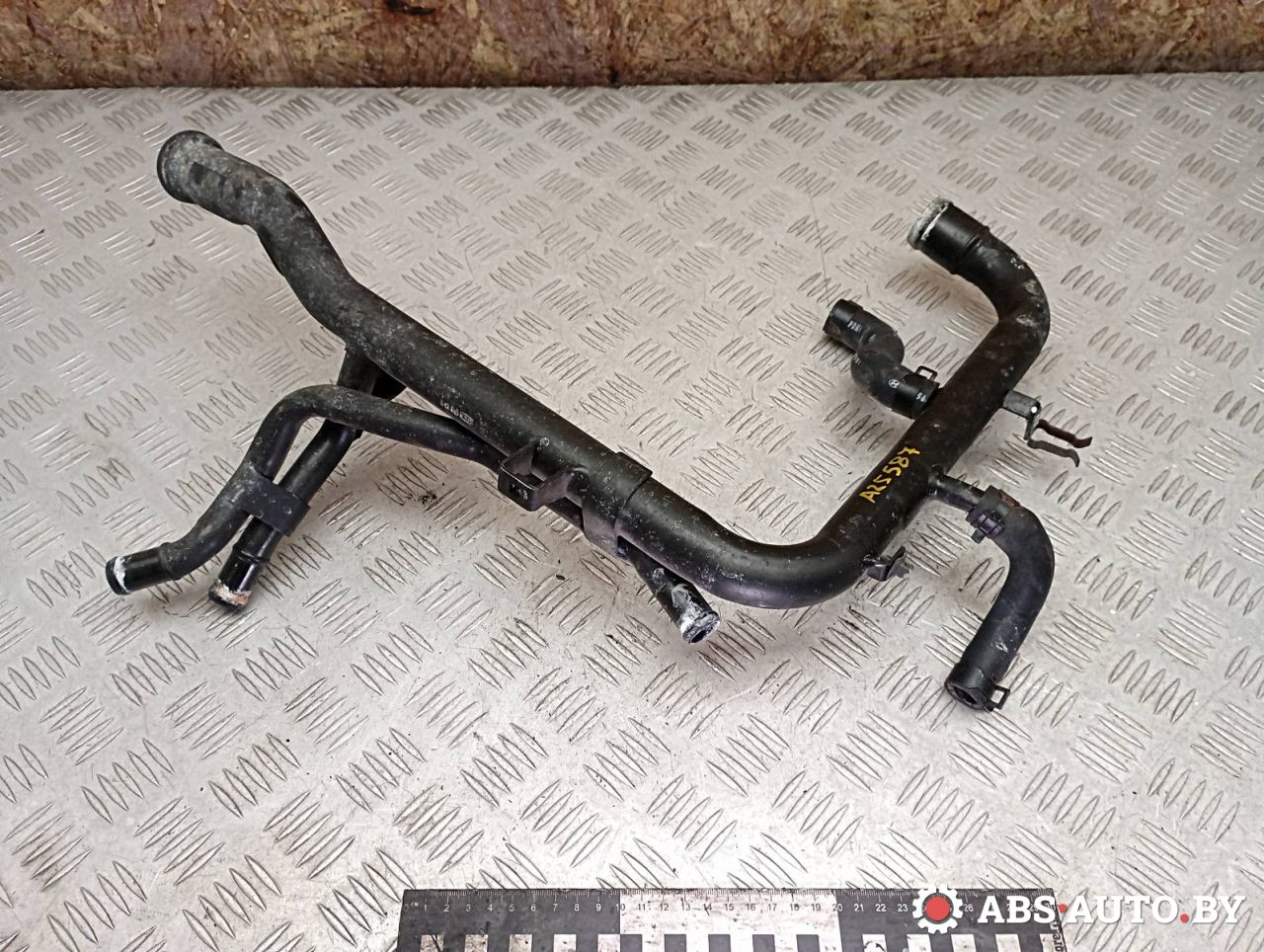 трубка охлаждающей жидкости Hyundai Accent 3 поколение (MC) 2007, 1.5 л., дизель, 256612A150, 256412A100 - фото №1