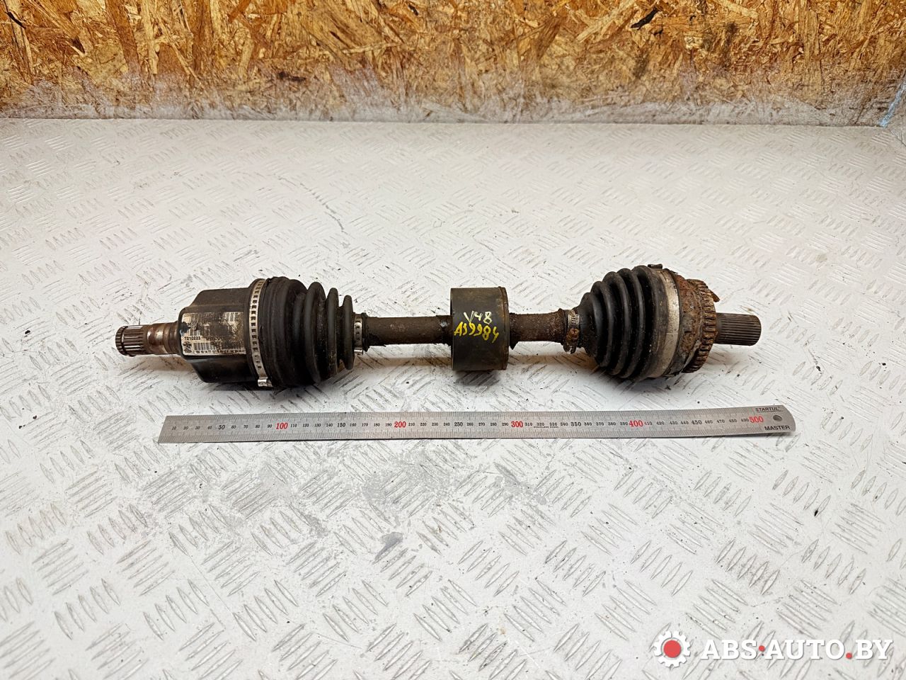 полуось передняя левая (приводной вал, ШРУС) Volvo S80 1 поколение 2003, 2.4 л., бензин, АКПП, седан, P8636017, 8636017 - фото №1