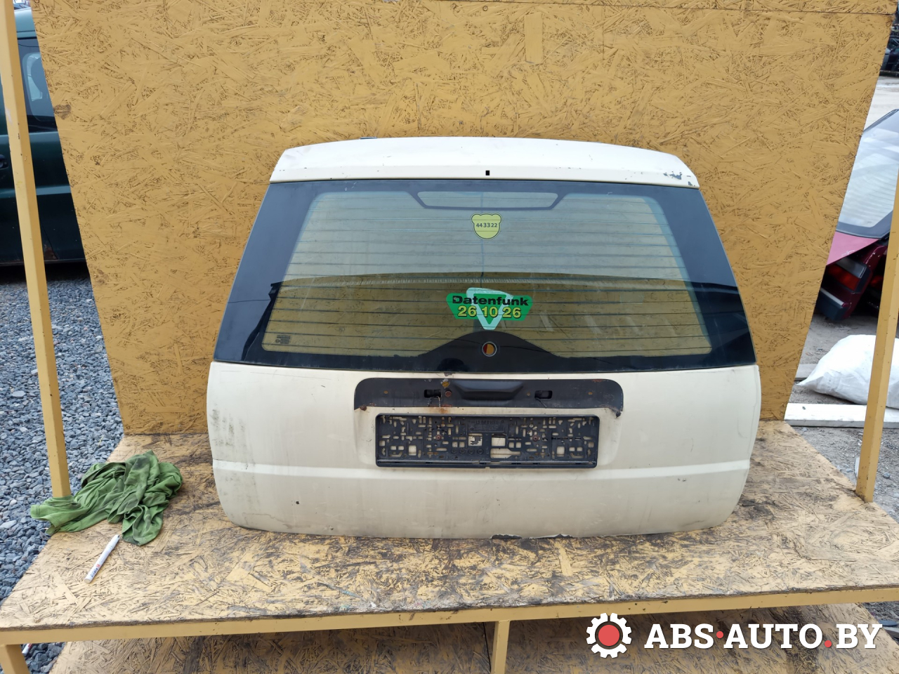 крышка багажника (дверь 3-5) Ford Mondeo 3 поколение 2002, универсал - фото №1