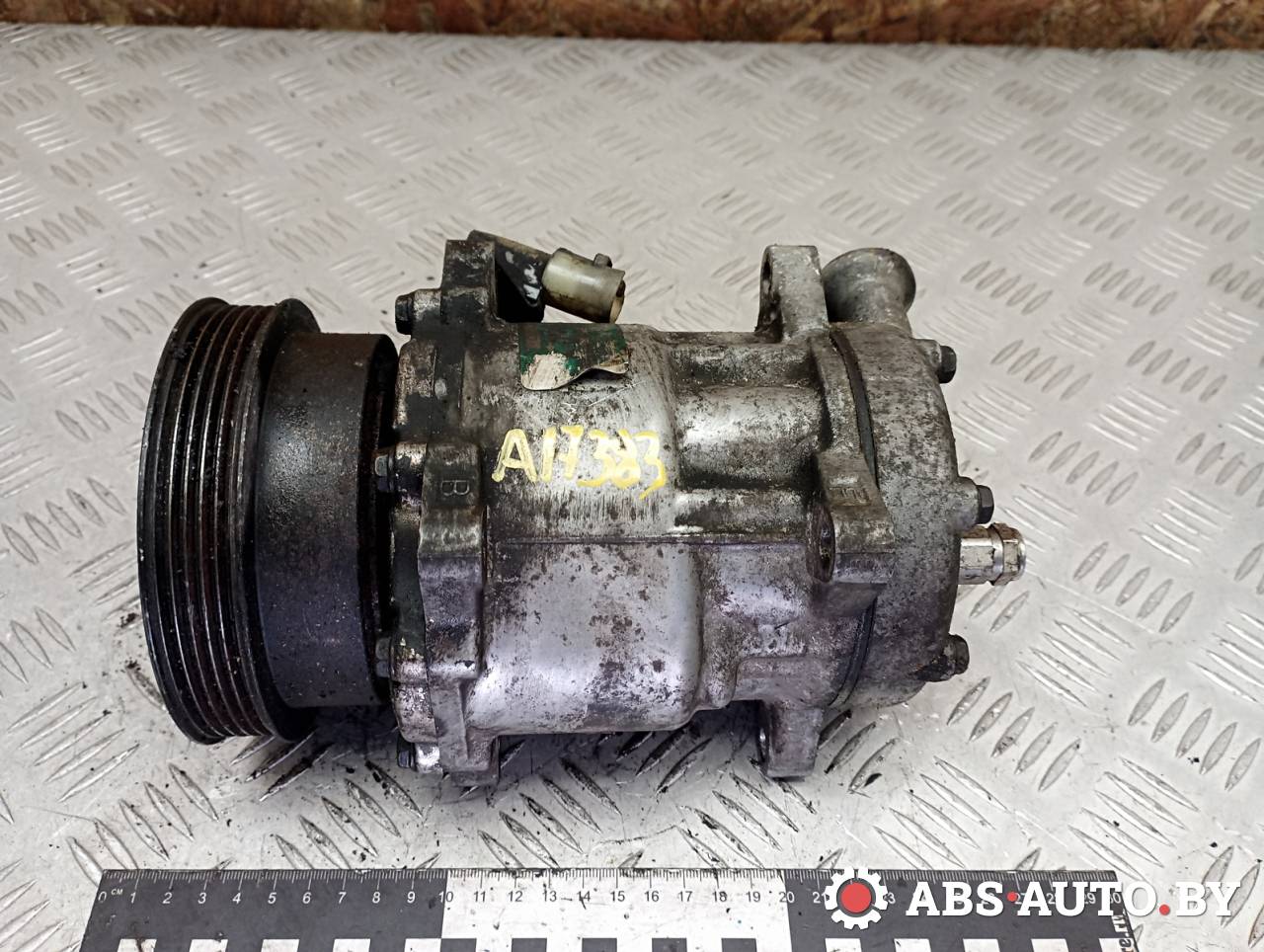 компрессор кондиционера Rover 400 Series 2 поколение 1998, 1.6 л., бензин, SD7V161010, JPB100760, 240084, 699609 - фото №1