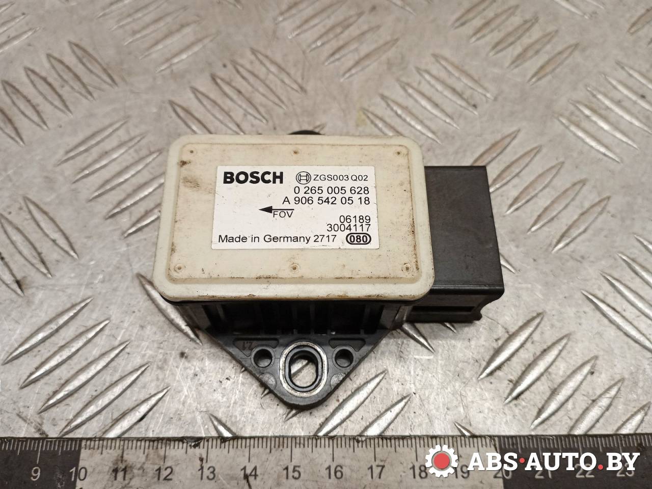 датчик ускорения Mercedes-Benz Vito W639 2006, 2.2 л., дизель, МКПП, 0265005774, A0065424218, 0065424218, 4515420018, 9065420518, 9065424218, A4515420018, A9065420518, A9065424218, 2E0907637, 2E0907637B, 0265005628 - фото №1