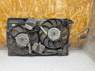 вентилятор радиатора Volkswagen Phaeton 1 поколение 2006, 3.2 л., бензин, АКПП, 3D0121191J, 3D0121207F, 885002755, 885002757, 370682, 370683