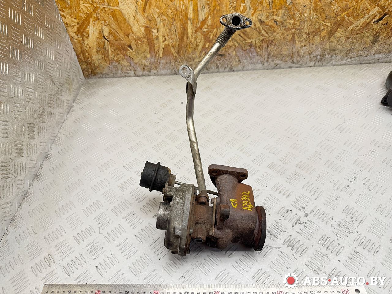 турбина Mercedes-Benz A W168 1 поколение (1997-2001) 2000, 1.7 л., OM 668.940, дизель, АКПП, хетчбэк 5 дв., передний привод, A668096, 6680960199, 6680960299, 6680960399, 6680960499, A6680960199, A6680960299, A6680960399, A6680960499, 53039700019, 53039700060, 53039880019, 53039880060, MTK1987SL, MTK1987RB - фото №1