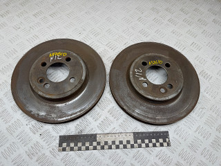 диск тормозной передний Mini Cooper 2 поколение 2010, 1.6 л., N16 B16 A, бензин, кабриолет, правый руль, 6774985, 34116774985