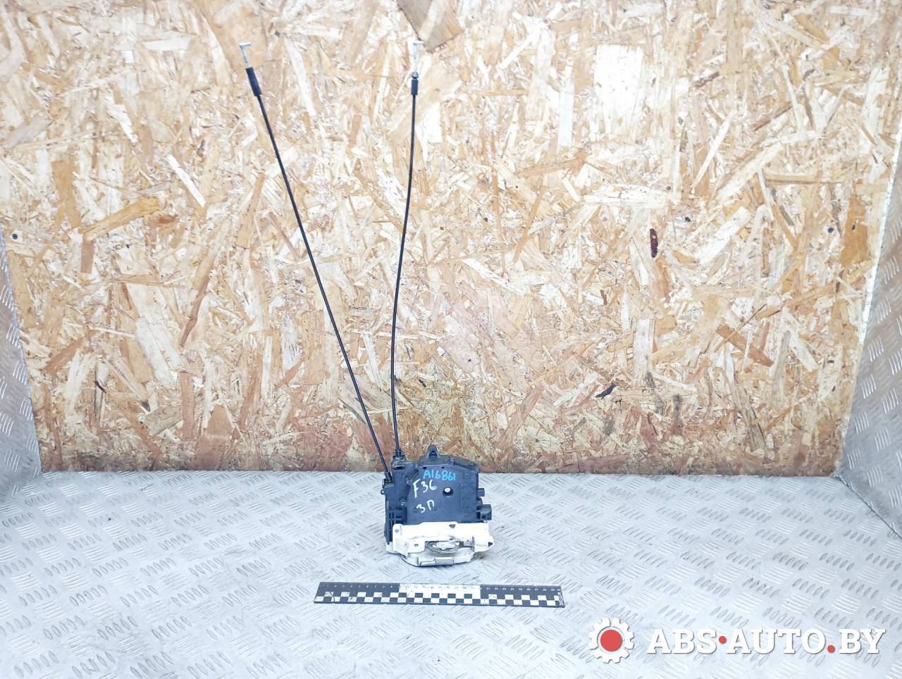 замок двери задней правой Peugeot 4007 1 поколение 2009, 2.2 л., дизель, МКПП, полный подключаемый привод, правый руль - фото №1