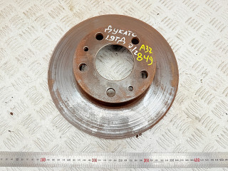 диск тормозной передний Fiat Ducato 2 поколение 2001, 1.9 л., дизель