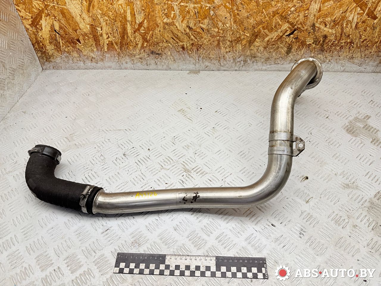 патрубок интеркулера Renault Laguna 2 поколение 2002, 1.9 л., F9Q 750, дизель, МКПП, хетчбэк 5 дв., передний привод, 8200030864D - фото №1